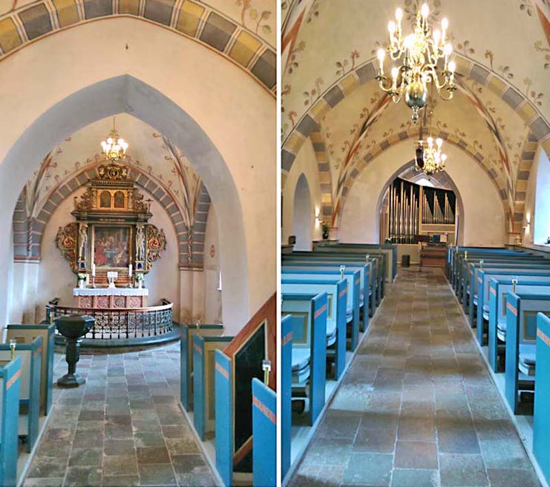 Havnelev kirke fr restaurering